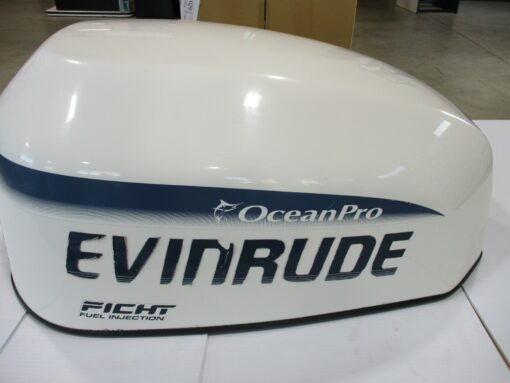 Evinrude 115 HP Ficht outboard motor hood off a 1998 year motor,,