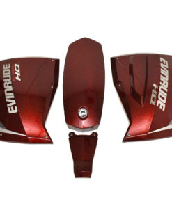 Evinrude Boat Outboard Motor Cowling 5010579 | E-TEC Burgundy (4PC),,