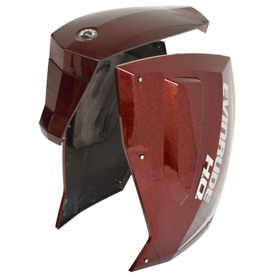 Evinrude Boat Outboard Motor Cowling 5010579 | E-TEC Burgundy (4PC)