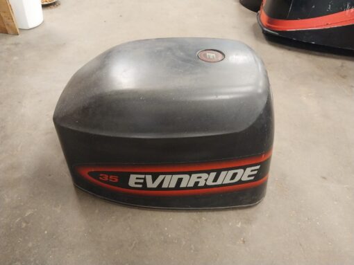 Evinrude Two Stroke Outboard Motor OEM Cowling / Hood / Motor Cover