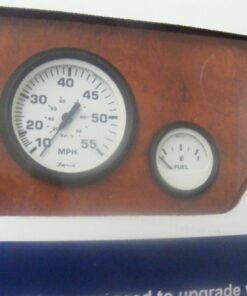 Faria Euro White OUTBOARD Gauge SET KT9795 Speedometer-Tachometer-Fuel-Voltmeter,,
