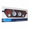 Faria Euro White OUTBOARD Gauge SET KT9795 Speedometer-Tachometer-Fuel-Voltmeter