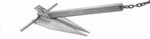 Fortress Guardian G-7 Aluminum Alloy Anchor Boat 17'-22' Disassembles 4Lbs,,