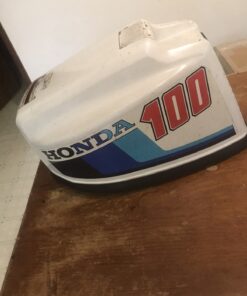 HONDA OUTBOARD BOAT MOTOR COWL COVER ENGINE Top 10 HP four 4 stroke Nice See,,