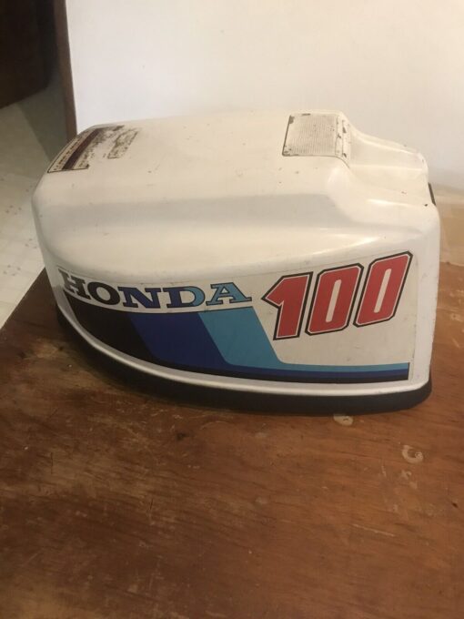 HONDA OUTBOARD BOAT MOTOR COWL COVER ENGINE Top 10 HP four 4 stroke Nice See