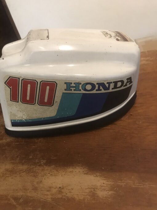 HONDA OUTBOARD BOAT MOTOR COWL COVER ENGINE Top 10 HP four 4 stroke Nice See,,