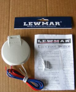 Lewmar 68000930 Deck Foot Switches Blank White Up/Down 5A 12-24V Windlass Boat,,