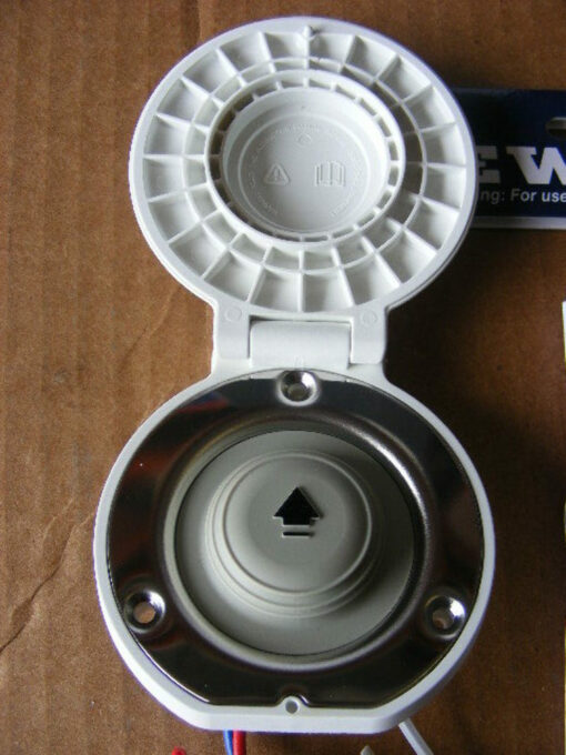 Lewmar 68000930 Deck Foot Switches Blank White Up/Down 5A 12-24V Windlass Boat,,