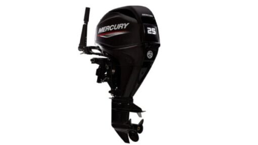 Mercury 25MLH FourStroke Outboard Motor,,