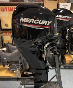 Mercury 60 HP long shaft F60 EFI ELPT (including remote control, gauges and propeller),,