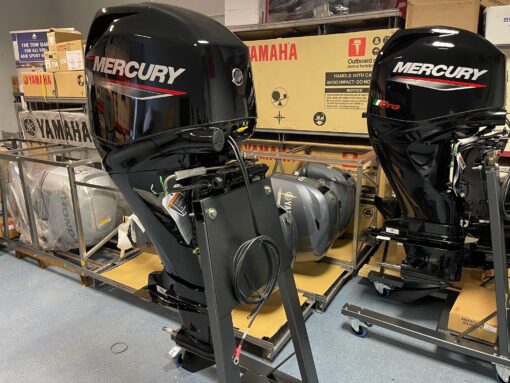 Mercury 60 HP long shaft F60 EFI ELPT (including remote control, gauges and propeller),,