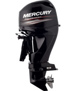 Mercury 60 HP long shaft F60 EFI ELPT (including remote control, gauges and propeller),,