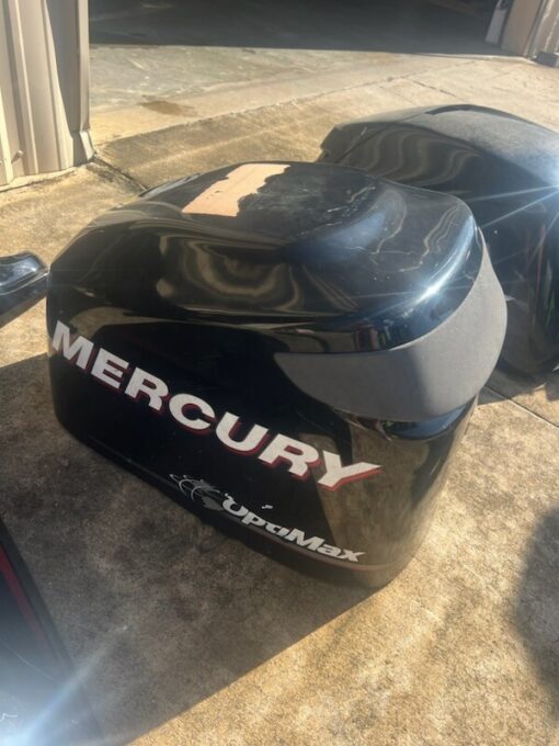 mercury 90 direct injection optimax outboard motor cowling,,