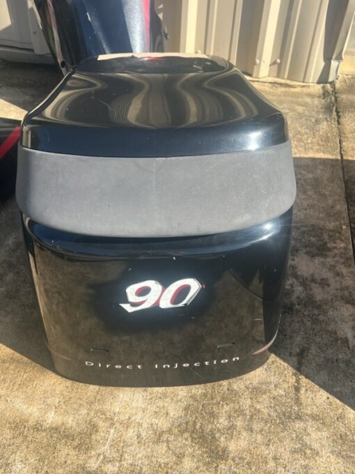 mercury 90 direct injection optimax outboard motor cowling