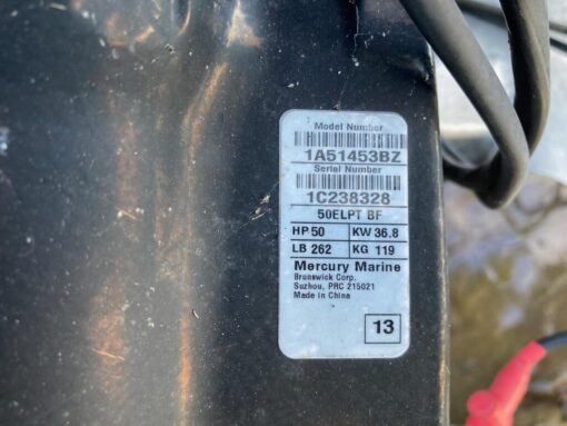 Mercury Outboard Motor 50ELPT BF 50HP 20 Inch,,