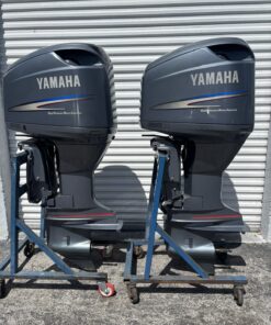 Pair of 2003 Yamaha 250HP HPDI EFI Outboard Motors | 25” Shaft | Power Trim | Excellent Condition