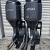 Pair Yamaha 250hp 250 Hp HPDI EFI 25” Shaft Outboard Motors 200 225hp 225