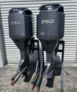 Pair Yamaha 250hp 250 Hp HPDI EFI 25” Shaft Outboard Motors 200 225hp 225