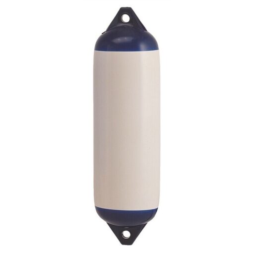 Polyform F-3 WHITE Inflat Fender 8.2?x30? For Boats: 20? to 30? Boat Marine