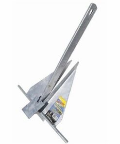 Poseidon SA-2.5 Rapid Set Fluke Anchor 2.5 Lbs Boat 13' MAX Galvanized Jetski,,