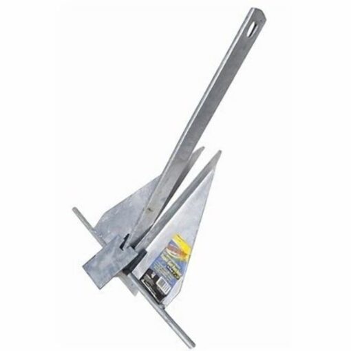 Poseidon SA-2.5 Rapid Set Fluke Anchor 2.5 Lbs Boat 13' MAX Galvanized Jetski,,