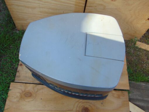 Rare Vintage Evinrude XP-150 HP VRO V-6 Outboard Motor Hood Cowl Test,,