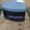 Rare Vintage Evinrude XP-150 HP VRO V-6 Outboard Motor Hood Cowl Test