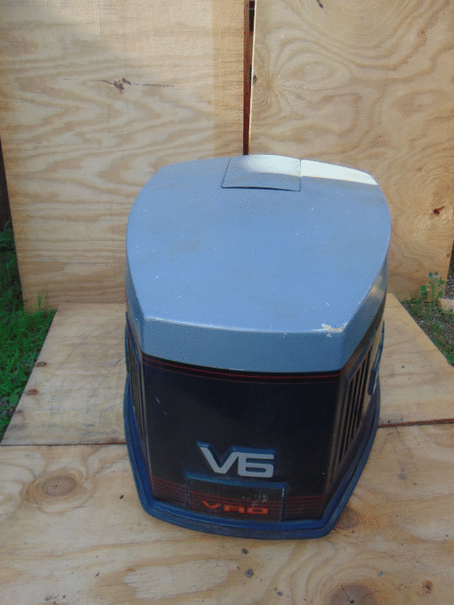 Rare Vintage Evinrude XP-150 HP VRO V-6 Outboard Motor Hood Cowl Test,,