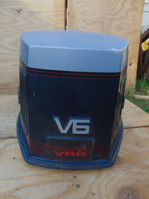 Rare Vintage Evinrude XP-150 HP VRO V-6 Outboard Motor Hood Cowl Test,,