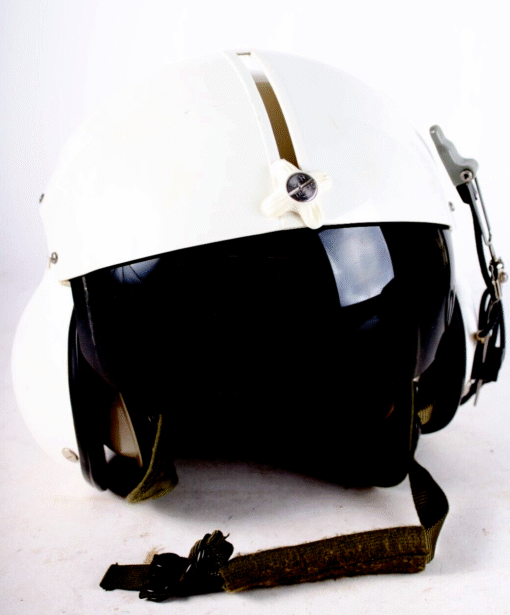 Original Gentex SPH-4 USAF Helicopter Flight Helmet XL – Dual Visor, Mic & Speakers (1984)