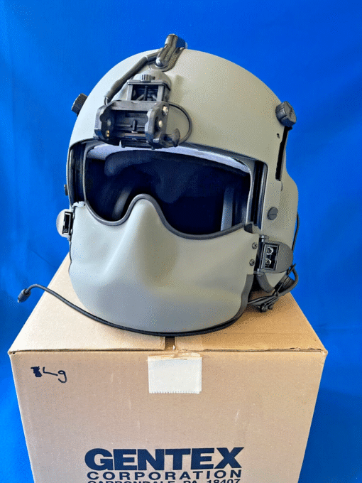 NOS Gentex HGU-56/P XL Helicopter Pilot Flight Helmet – U.S. Army Aviation – Unissued - Image 12