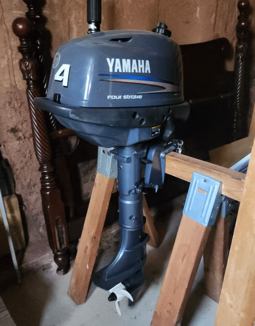 Yamaha 4HP 4-Stroke Outboard Motor | S1000450 | Near-New | Less Than 15 Hours | 15" Shaft | Tiller - Image 12