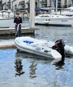 2021 West Marine RIB-330 Hypalon Fishing & Diving Boat – Mercury 25hp Outboard + Garmin + Trailer