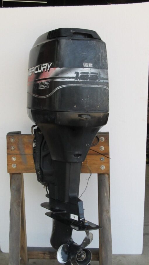 1998 Mercury 125HP 2-Stroke Outboard Motor – 25” Shaft, Running Take-Off, 90-Day Guarantee