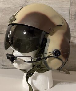 Vietnam SPH-4 Helicopter Flight Helmet Set – Medium-Large w/ Flight Coveralls, Helmet Bag & COMS