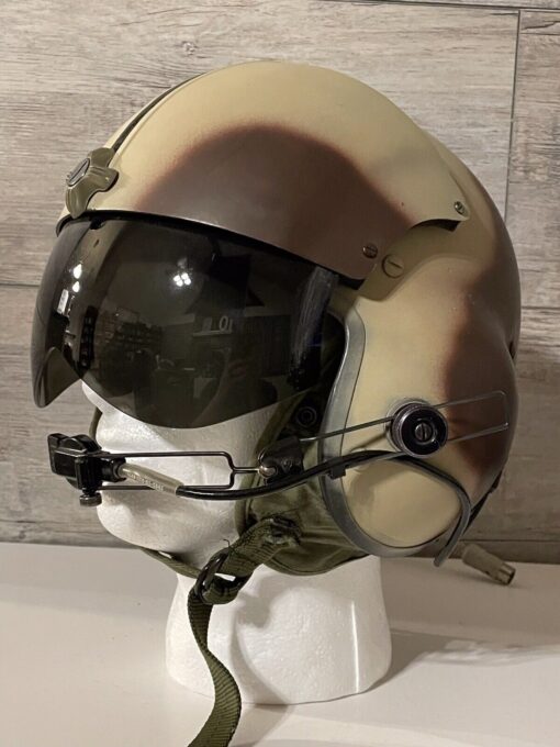 Vietnam SPH-4 Helicopter Flight Helmet Set – Medium-Large w/ Flight Coveralls, Helmet Bag & COMS