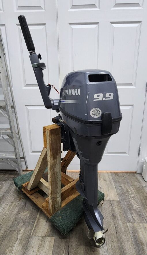 Yamaha 9.9HP 4-Stroke Outboard Motor | F9.9MLH | Portable | Manual Start | 20" Shaft | Pre-Owned