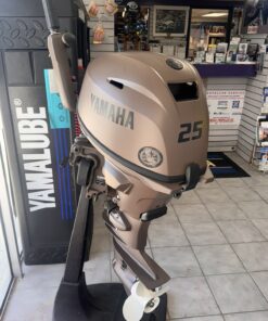 2024 Yamaha F25SWTHC3 25HP Outboard Motor | 15" Shaft | Tiller Handle | Electric Start & Pull Start | Fuel Injection | 3-Year Yamaha Warranty