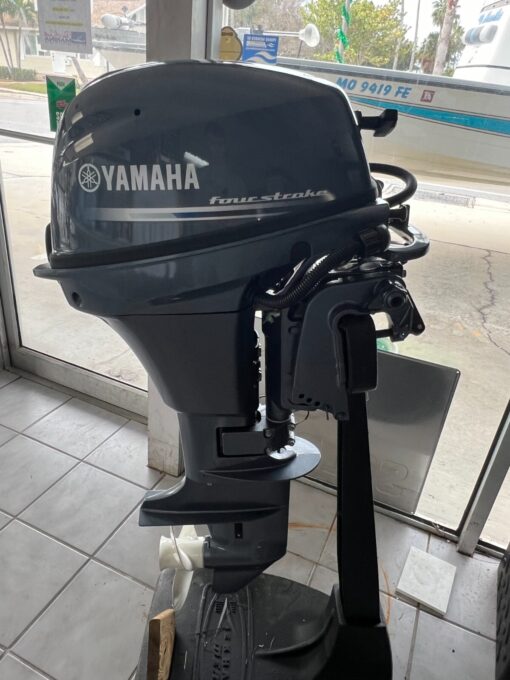 NEW 2023 Yamaha F15SEHA 15HP Outboard Motor | 15" Shaft | Tiller Handle | Electric Start | 3-Year Warranty - Image 9