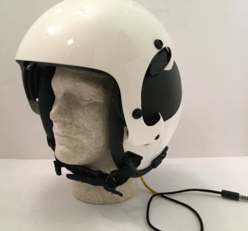 RCAF Model 190C Gentex Helicopter Flight Helmet XL – Used Military Pilot Helmet for Sale - Image 18