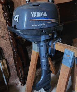 Yamaha 4HP 4-Stroke Outboard Motor | S1000450 | Near-New | Less Than 15 Hours | 15" Shaft | Tiller