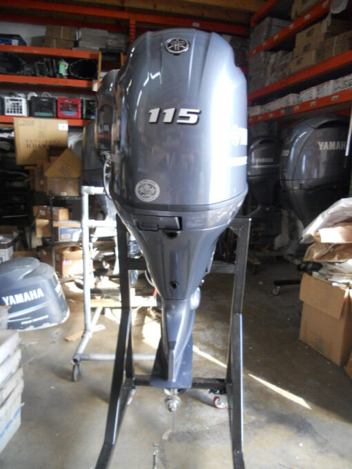 2024 Yamaha F115LB 115HP Outboard Motor – 20” Shaft, 0 Hours, Mechanical Controls - Image 2