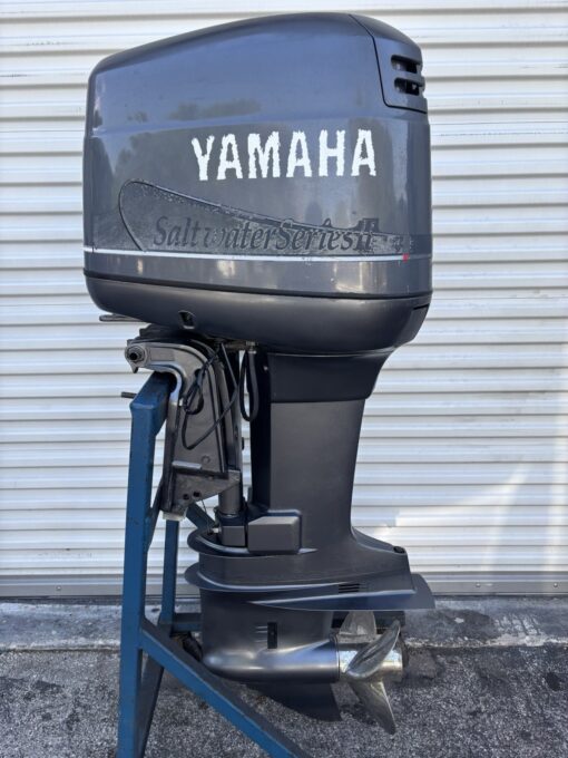 2000 Yamaha 150 HP Saltwater Series II Outboard Motor – 2-Stroke, 25” Shaft, Power Tilt & Trim – S150TXRY – Low Hours - Image 2