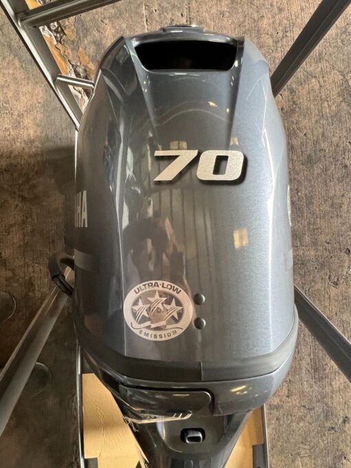 2023 Yamaha F70LA 70HP 4-Stroke Outboard Motor | 20" Shaft | Fuel Injection | Remote Model | 3-Year Warranty - Image 2