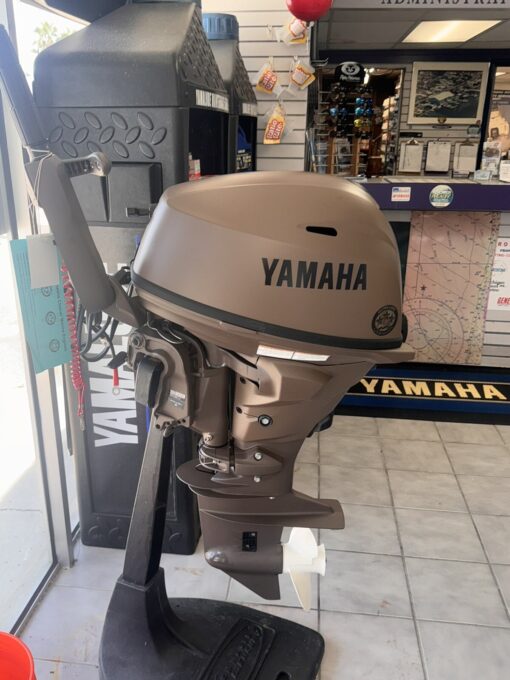 2024 Yamaha F25SWTHC3 25HP Outboard Motor | 15" Shaft | Tiller Handle | Electric Start & Pull Start | Fuel Injection | 3-Year Yamaha Warranty - Image 2