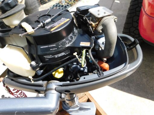 Yamaha 4HP 4-Stroke Outboard Boat Motor | S4MSCH | Used | Low Hours | 15" Shaft | Tiller - Image 11