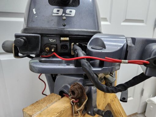 Yamaha 9.9HP 4-Stroke Outboard Motor | F9.9MLH | Portable | Manual Start | 20" Shaft | Pre-Owned - Image 12