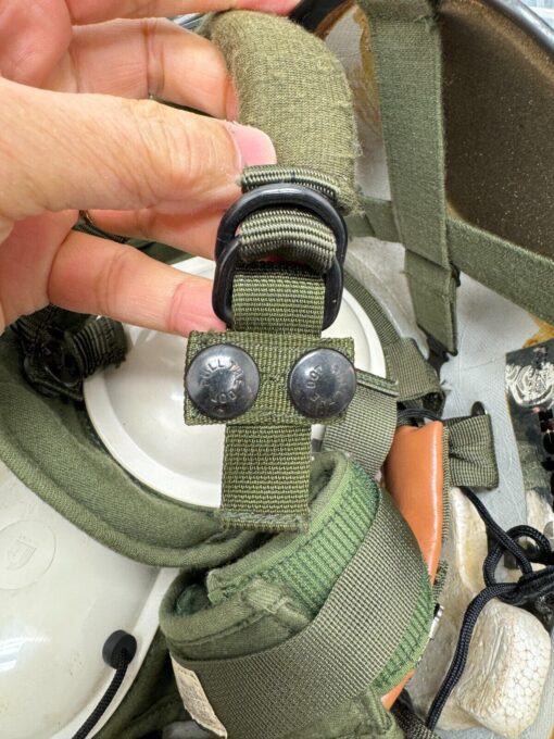 Original Gentex SPH-4 USAF Helicopter Flight Helmet XL – Dual Visor, Mic & Speakers (1984) - Image 19