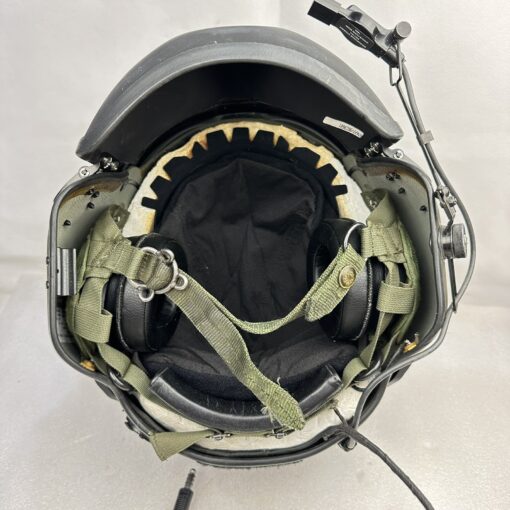 Gentex HGU-56/P XL Helicopter Pilot Flight Helmet – OD Green – MFS Face Shield – U.S. Army Aviation - Image 13