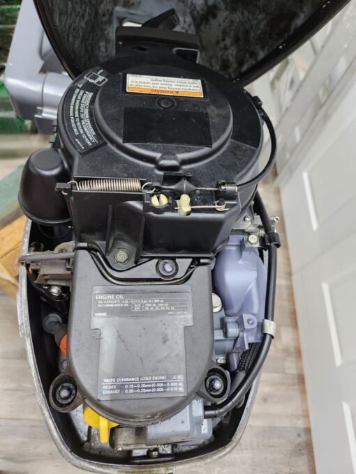 Yamaha 9.9HP 4-Stroke Outboard Motor | F9.9MLH | Portable | Manual Start | 20" Shaft | Pre-Owned - Image 15